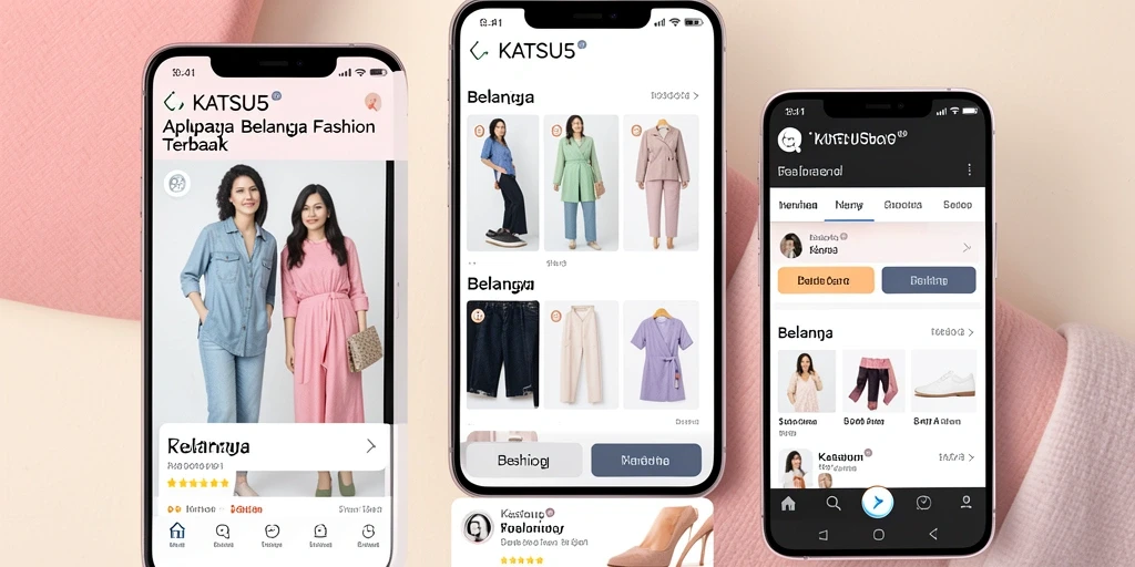 Tampilan antarmuka KATSU5 yang menarik dan user-friendly.