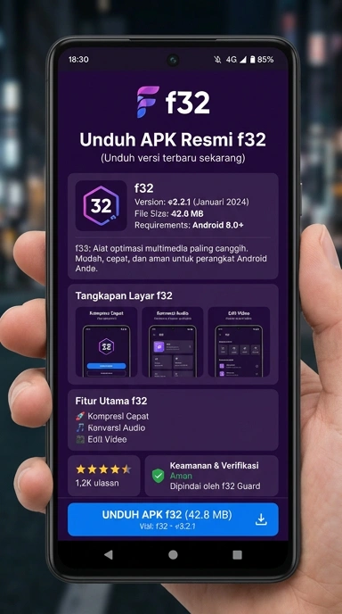 Unduh dan Instal f32 APK untuk Android Anda