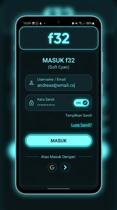 Cara Mudah Masuk Akun f32 untuk Pengguna Android