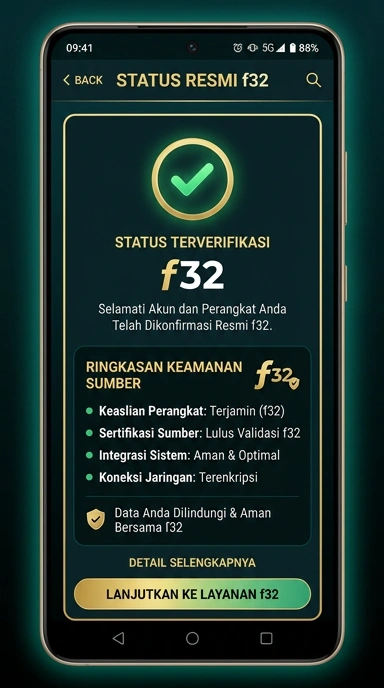 Kanal Resmi f32 untuk Pengguna Android Indonesia